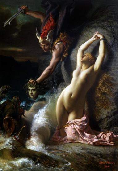 Henri-Pierre Picou Andromeda Chained to a Rock china oil painting image